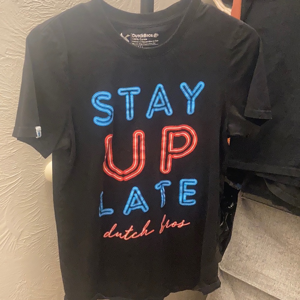 Women’s S Dutch Bros Black Tee